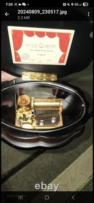 Vintage Rouge Music Box Rare The Heart Will Go On