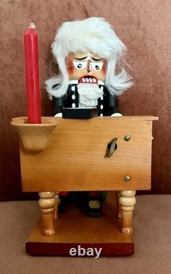 Vintage STEINBACH German CHOPIN NUTCRACKER Reuge Swiss MUSIC BOX Works