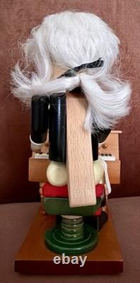 Vintage STEINBACH German CHOPIN NUTCRACKER Reuge Swiss MUSIC BOX Works