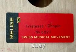 Vintage STEINBACH German CHOPIN NUTCRACKER Reuge Swiss MUSIC BOX Works