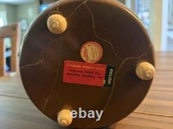 Vintage Steinbach Reuge Swiss Music Box Rotating Forest Family West Germany