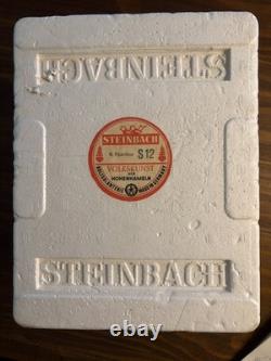 Vintage Steinbach Reuge Swiss Music Box Rotating Forest Family West Germany