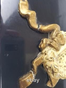 Vintage Swiss Gold Brass Music Box Thorens LADOR Grand Piano Bakelite REPAIRED