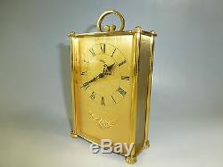 Vintage Swiss Imhof Reuge Music Box 8 Day Musical Alarm Clock (watch The Video)