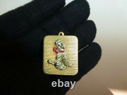 Vintage Swiss Lador (Pre Reuge) Miniature Music Box Necklace (Watch The Video)