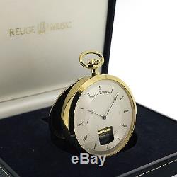 Vintage Swiss Made REUGE Musical Pocket / Desk Watch with orig. BOX, Music box