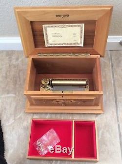 Vintage Swiss Music Box Reuge 72 Note 3 Parts/airs. Good Condition, Excellent