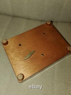 Vintage Swiss REUGE 2/36 Music Box Thuya Burl Wood