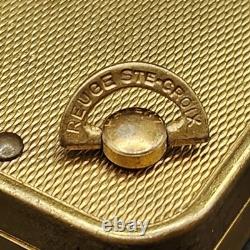 Vintage Swiss Regue Ste Croix Music Box Key Chain Pendant