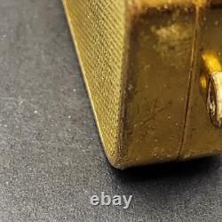 Vintage Swiss Regue Ste Croix Music Box Key Chain Pendant