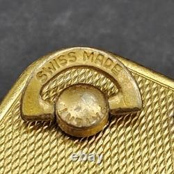 Vintage Swiss Regue Ste Croix Music Box Key Chain Pendant
