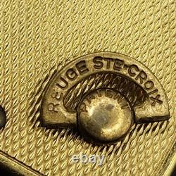 Vintage Swiss Regue Ste Croix Music Box Key Chain Pendant
