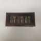 Vintage Swiss Reuge 3 Comb Beatles 3 Song Music Box, Nice Shape, Tested Works