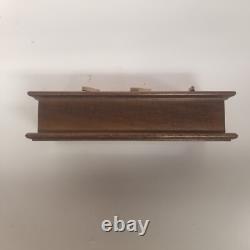 Vintage Swiss Reuge 3 Comb Beatles 3 Song Music Box, Nice Shape, Tested Works