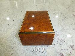 Vintage Swiss Reuge Couple Dancing Ballerina Musical Jewelry Box Automaton