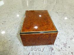 Vintage Swiss Reuge Couple Dancing Ballerina Musical Jewelry Box Automaton
