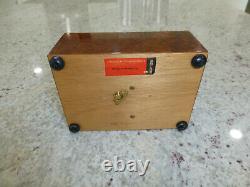Vintage Swiss Reuge Couple Dancing Ballerina Musical Jewelry Box Automaton