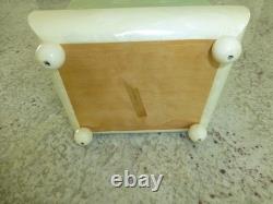 Vintage Swiss Reuge Couple Dancing Ballerina Musical Jewelry Box Automaton