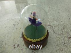 Vintage Swiss Reuge Dancing Ballerina French Cancan Music Box