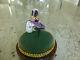 Vintage Swiss Reuge Dancing Ballerina French Cancan Music Box