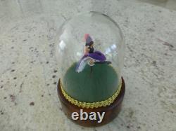 Vintage Swiss Reuge Dancing Ballerina French Cancan Music Box