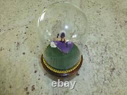 Vintage Swiss Reuge Dancing Ballerina French Cancan Music Box