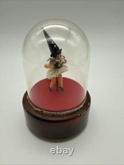 Vintage Swiss Reuge Dancing Ballerina Music Box Automaton