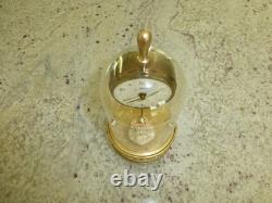 Vintage Swiss Reuge Dancing Ballerina Music Box Automaton German Alarm Clock