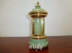 Vintage Swiss Reuge Dancing Ballerina Music Box Carousel Items Holder