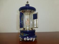 Vintage Swiss Reuge Dancing Ballerina Music Box Carousel Lipstick (Watch Video)