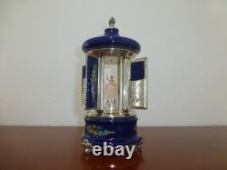 Vintage Swiss Reuge Dancing Ballerina Music Box Carousel Lipstick (Watch Video)