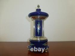 Vintage Swiss Reuge Dancing Ballerina Music Box Carousel Lipstick (Watch Video)