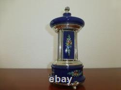 Vintage Swiss Reuge Dancing Ballerina Music Box Carousel Lipstick (Watch Video)