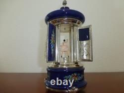 Vintage Swiss Reuge Dancing Ballerina Music Box Carousel Lipstick (Watch Video)