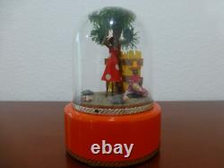 Vintage Swiss Reuge Dancing Ballerina Music Box Plays Aold Em Joe