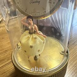 Vintage Swiss Reuge Dancing Ballerina Music Box Swiss Clock Schmid Schlenker Jr