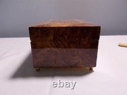 Vintage Swiss Reuge Dancing Ballerina Musical Jewelry Box