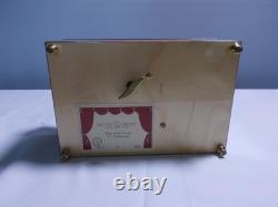 Vintage Swiss Reuge Dancing Ballerina Musical Jewelry Box