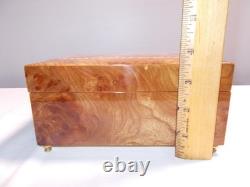 Vintage Swiss Reuge Dancing Ballerina Musical Jewelry Box