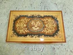 Vintage Swiss Reuge Dancing Ballerina Musical Jewelry Box Automaton (See Video)
