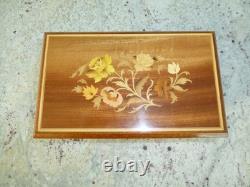 Vintage Swiss Reuge Dancing Ballerina Musical Jewelry Box Automaton (See Video)