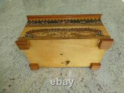 Vintage Swiss Reuge Dancing Ballerina Musical Jewelry Box Automaton (See Video)