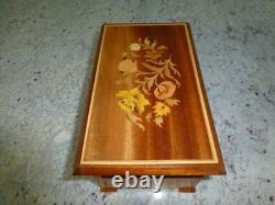 Vintage Swiss Reuge Dancing Ballerina Musical Jewelry Box Automaton (See Video)