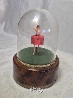Vintage Swiss Reuge Dancing Ballerinas Music Box- Switzerland