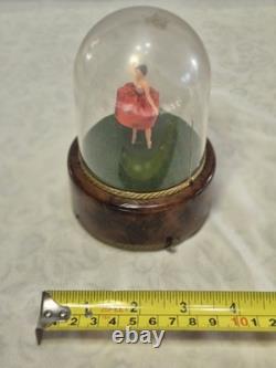 Vintage Swiss Reuge Dancing Ballerinas Music Box- Switzerland