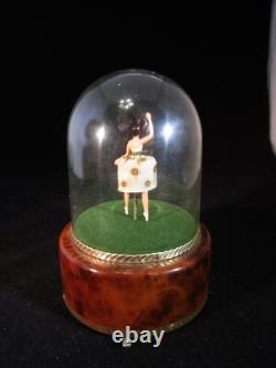 Vintage Swiss Reuge Dancing Ballerinas Music Box- Switzerland- Plz see Video