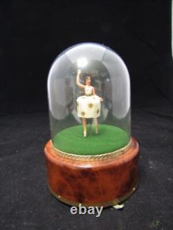 Vintage Swiss Reuge Dancing Ballerinas Music Box- Switzerland- Plz see Video
