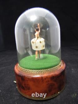 Vintage Swiss Reuge Dancing Ballerinas Music Box- Switzerland- Plz see Video