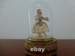 Vintage Swiss Reuge Danseur Louis Vuitton Model Dancing Ballerina Music Box