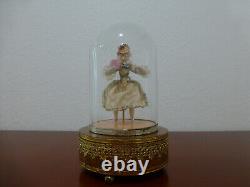 Vintage Swiss Reuge Danseur Louis Vuitton Model Dancing Ballerina Music Box